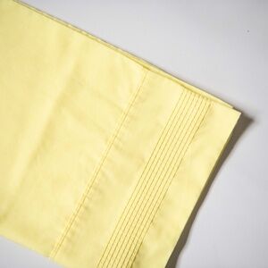 Vintage Springmaid Standard Pillowcase in Yellow Percale